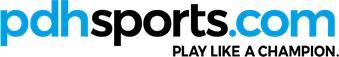 PDH Sports logo showing pdhsports.com with the tagline 'Play Like a Champion'.