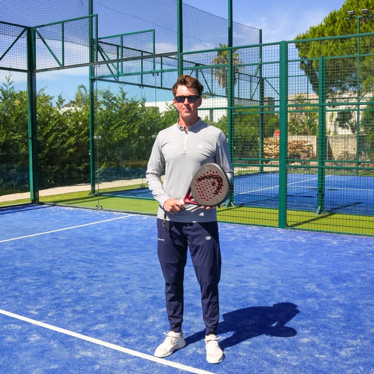 Active Away Men's Tracksuit Bottoms on court