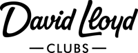 David Lloyd Clubs logo in black script with the word 'CLUBS' beneath.
