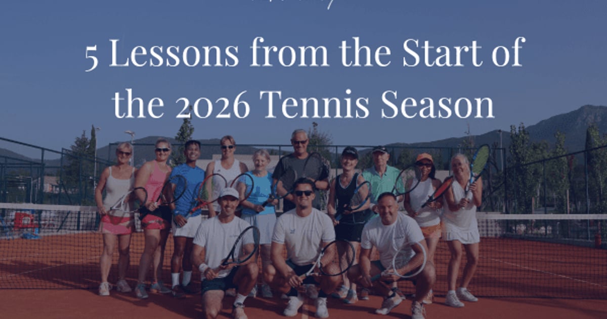 What We Can Learn from the Start of the 2026 Tennis Season | Active ...