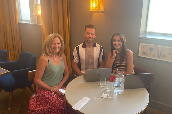 A Team Training day at the Olympic Studios, London