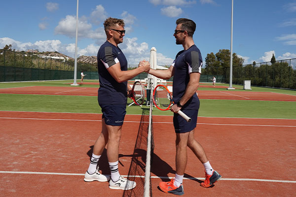 Respectful play on court