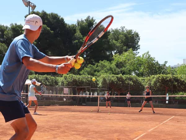 Active Away tennis coaching session in Mallorca