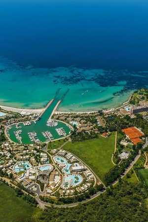 Sani Beach Sani Resort   Aerial 2880x1618