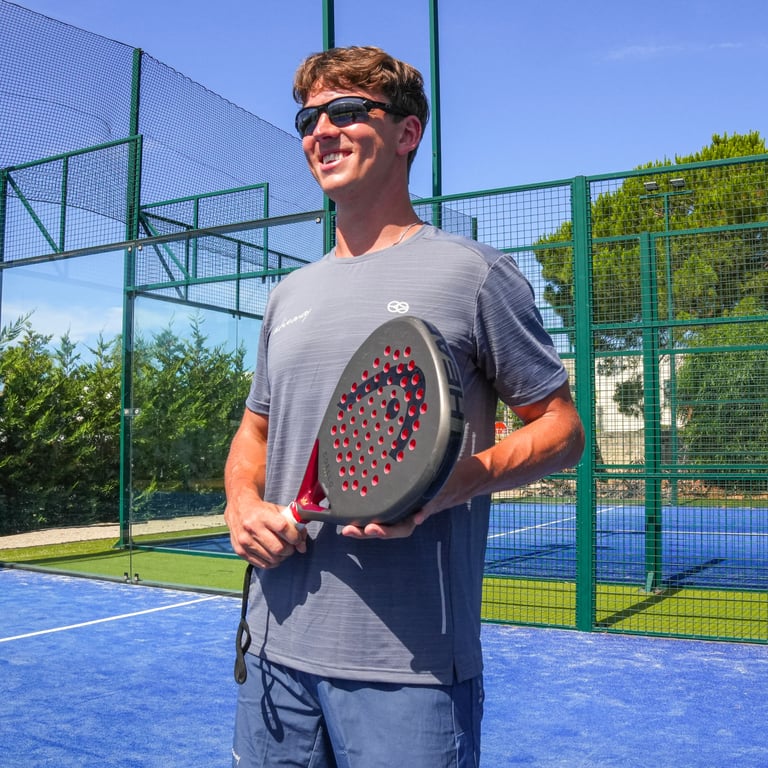 Active Away Men's Quick-Dry Performance T-Shirt on court