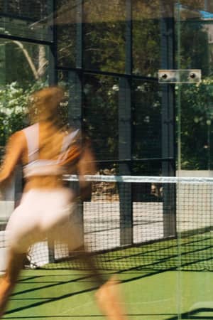 Padel at Ikos Resorts – player in action